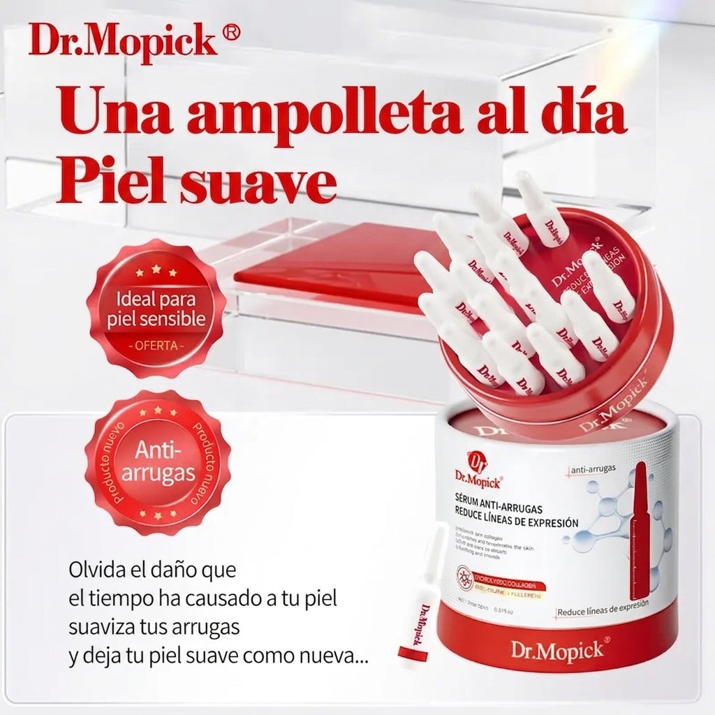 SERÚM ANTIARRUGAS EN AMPOLLAS - REDUCE LINEAS FINAS