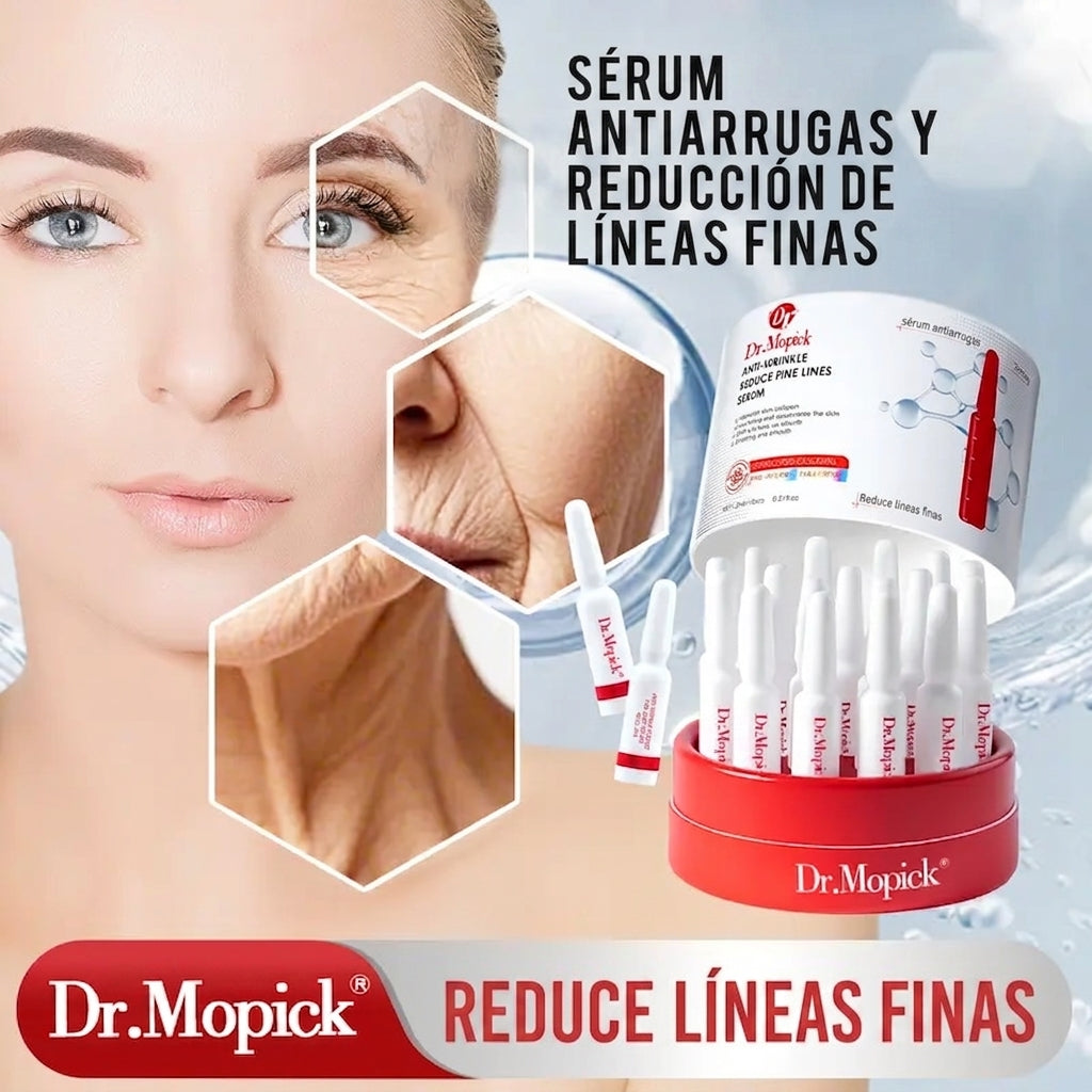 SERÚM ANTIARRUGAS EN AMPOLLAS - REDUCE LINEAS FINAS