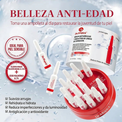 SERÚM ANTIARRUGAS EN AMPOLLAS - REDUCE LINEAS FINAS