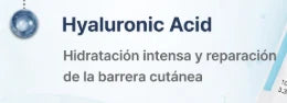 2. El ácido hialurónico que mantiene la hidratación todo el día