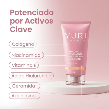 SEYURI™  MASCARILLA DE COLÁGENO KOREANA NOCTURNA