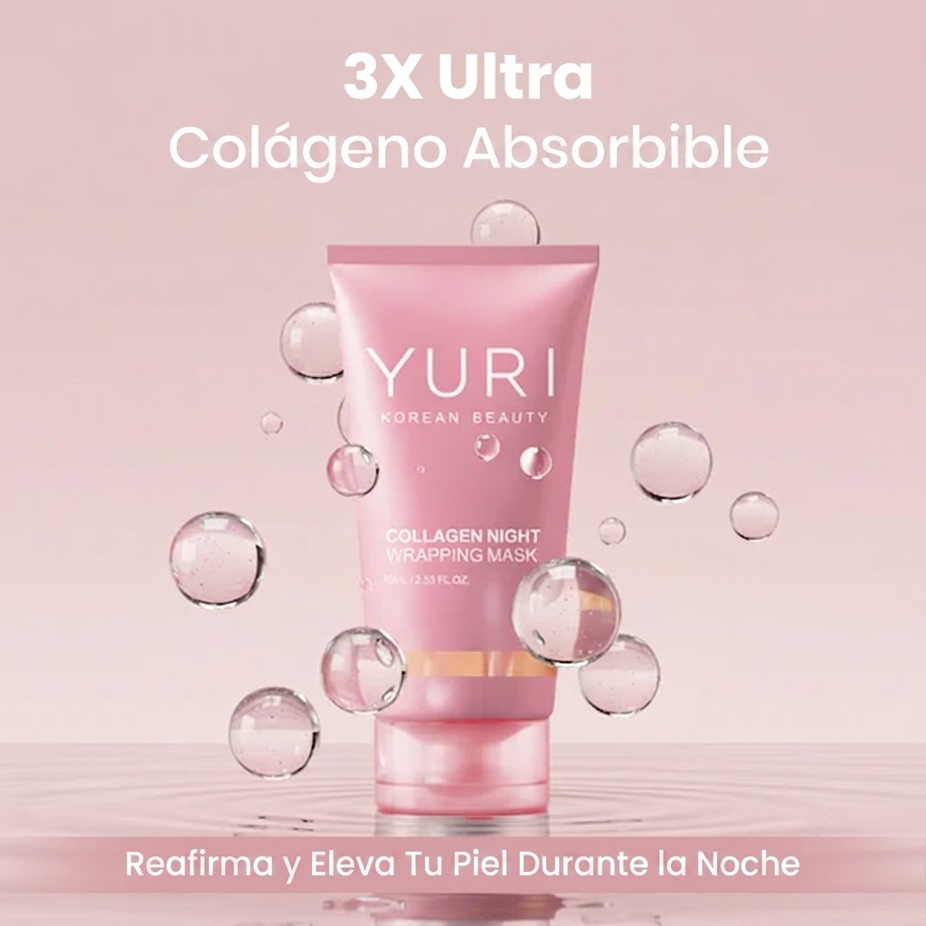 SEYURI™  MASCARILLA DE COLÁGENO KOREANA NOCTURNA